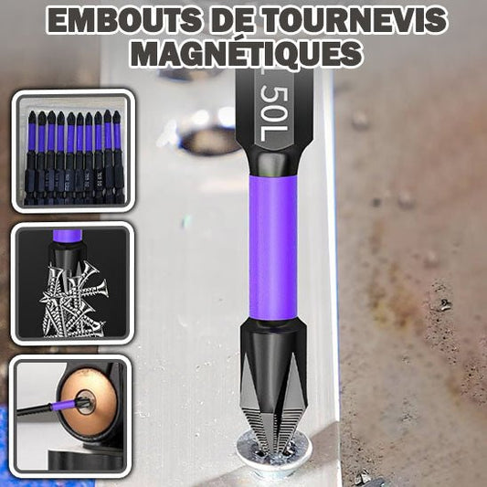 Jeu d'embouts de tournevis - Outils parfait